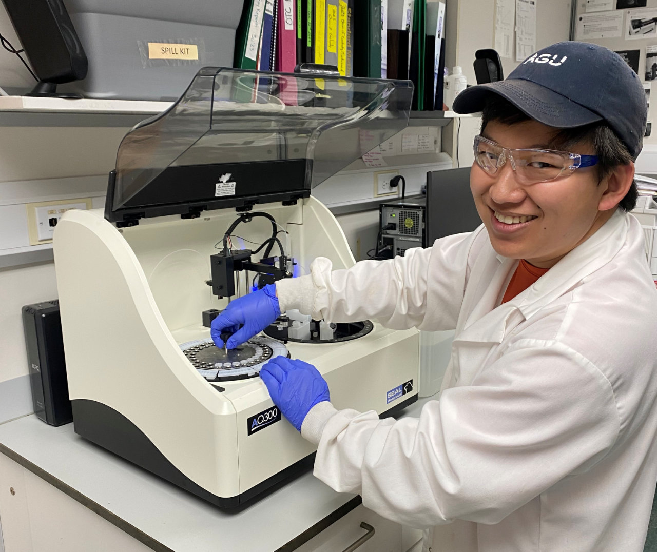 AQ300 Discrete Analyzer at Superior Analytics laboratory automating TKN Analysis