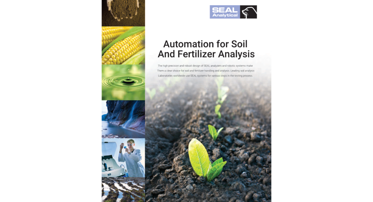 Soil and Fertilizer Analysis Brochure