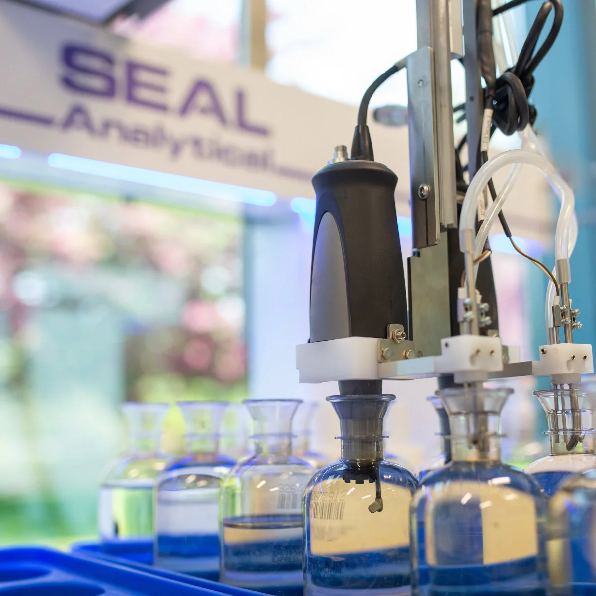 SEAL Analytical MiniLab system automating Biochemical Oxygen Demand (BOD) testing for environmental laboratories using EPA and ISO reference methods
