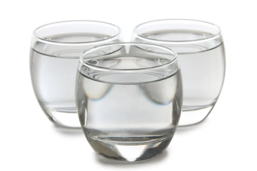Drinking water of varying turbidity, illustrating the need for digestion in samples over 1 NTU before lead testing Drinking water of varying turbidity, illustrating the need for digestion in samples over 1 NTU before lead testing