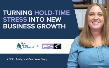 Bringing Nutrient Testing In-House: How Blue Ridge Analytical Expanded Capabilities with the AQ300 Discrete Analyzer