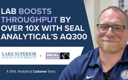Lake Superior State University Accelerates TKN and Nutrient Testing with SEAL Analytical