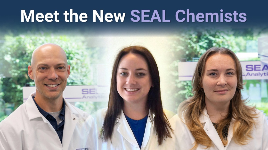 Meet SEAL Analytical’s Newest Technical Support Chemists