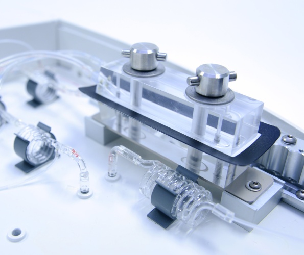 Inline sample preparation