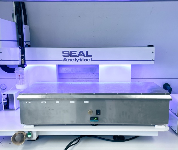 Inline sample preparation
