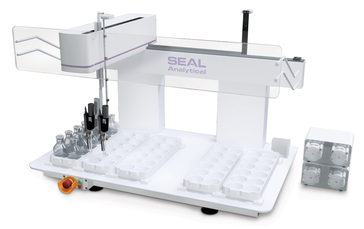 Minilab for Automated Soil Analysis and Sample Preparation
